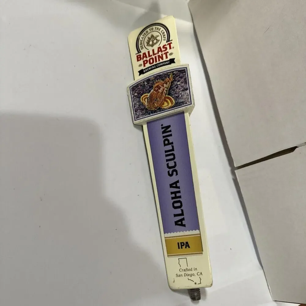 Ballast Point Beer Tap Handle Aloha Sculpin IPA California